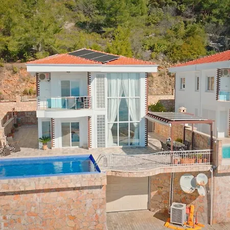 Qoople Tepe With Infinity Pool And Panoramic View Alanya