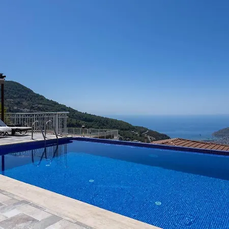 Qoople Tepe With Infinity Pool And Panoramic View * Alanya