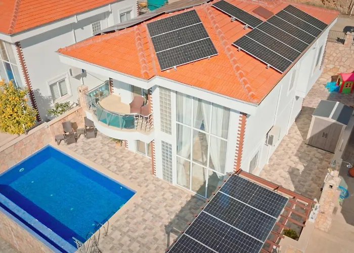Villa Qoople Tepe With Infinity Pool And Panoramic View Alanya
