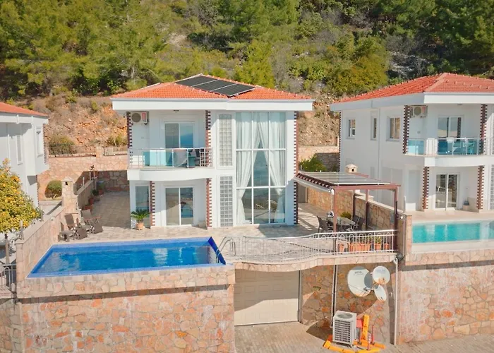 Qoople Tepe With Infinity Pool And Panoramic View 阿拉尼亚