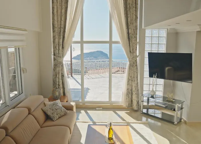 Qoople Tepe With Infinity Pool And Panoramic View 阿拉尼亚